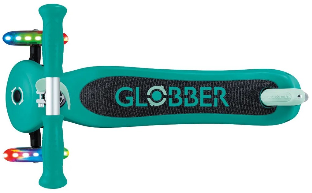 Globber Scooter Primo Lights V2 Emeral Green