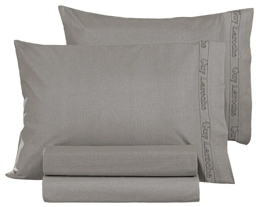 Μαξιλαροθήκες Color Plus (Σετ 2τμχ) Dark Wenge Guy Laroche 50Χ70 100% Cotton Percale