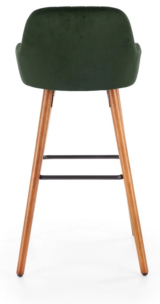 H93 bar stool, color: dark green DIOMMI V-CH-H/93-C.ZIELONY