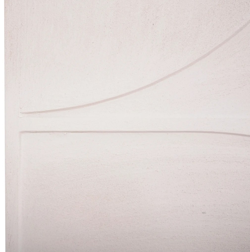 ΠΙΝΑΚΑΣ ΤΕΤΡΑΓΩΝΟΣ ΣΕΙΡΑ SANTORINI HM4507 MDF ΣΕ ΥΠΟΛΕΥΚΟ ΧΡΩΜΑ 80x4(πάχος)x80Υεκ.
