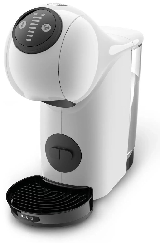 Krups Genio S Plus Καφετιέρα για Κάψουλες Dolce Gusto Πίεσης 15bar, Λευκή