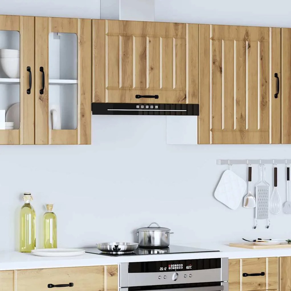 vidaXL ντουλάπι τοίχου κουζίνας "Lucca" Artisan Oak Engineered Wood