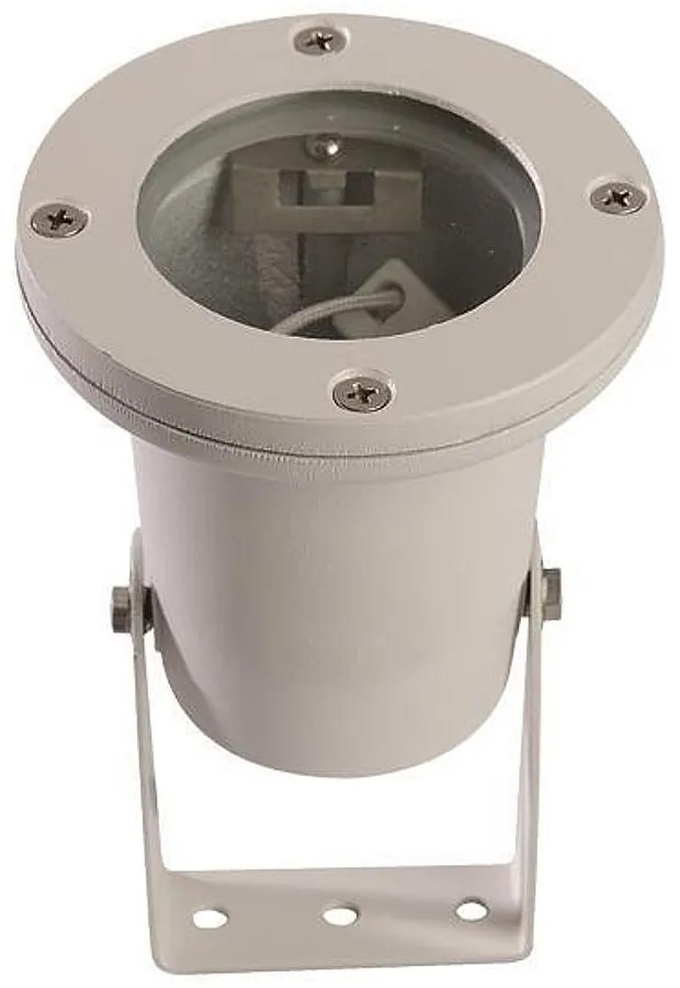 Σποτ Κήπου 1xMR16 IP65 12V Λευκό Μέταλλο EUROLAMP 147-68400