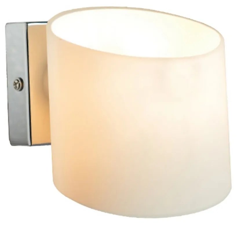 Φωτιστικό Τοίχου Wall &amp; Ceiling Luminairies OYD100451WH White Μέταλλο,Γυαλί