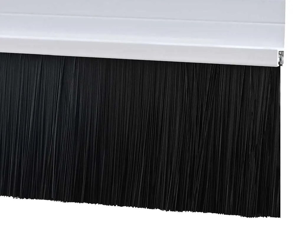 vidaXL Αυτοκόλλητες σφραγίδες πόρτας 2 pcs Λευκό 100 cm