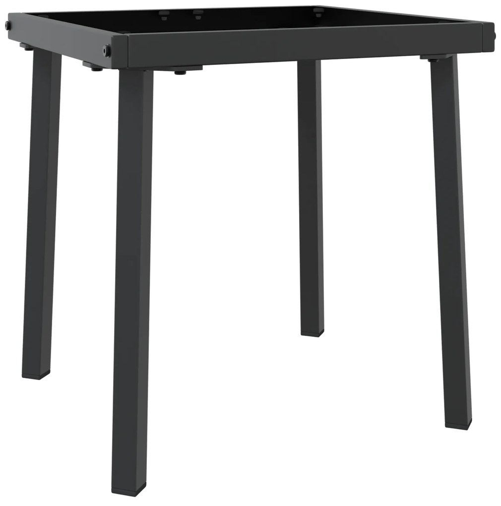 vidaXL Ξαπλώστρα 2 pcs Μαύρο, Λευκό 40 x 40 x 40.5 εκ Πολυ ράταν