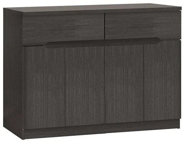 ΜΠΟΥΦΕΣ JOLENE HM2234.01 2 ΣΥΡΤΑΡΙΑ & 4 ΠΟΡΤΕΣ ZEBRANO 120X40X80εκ.