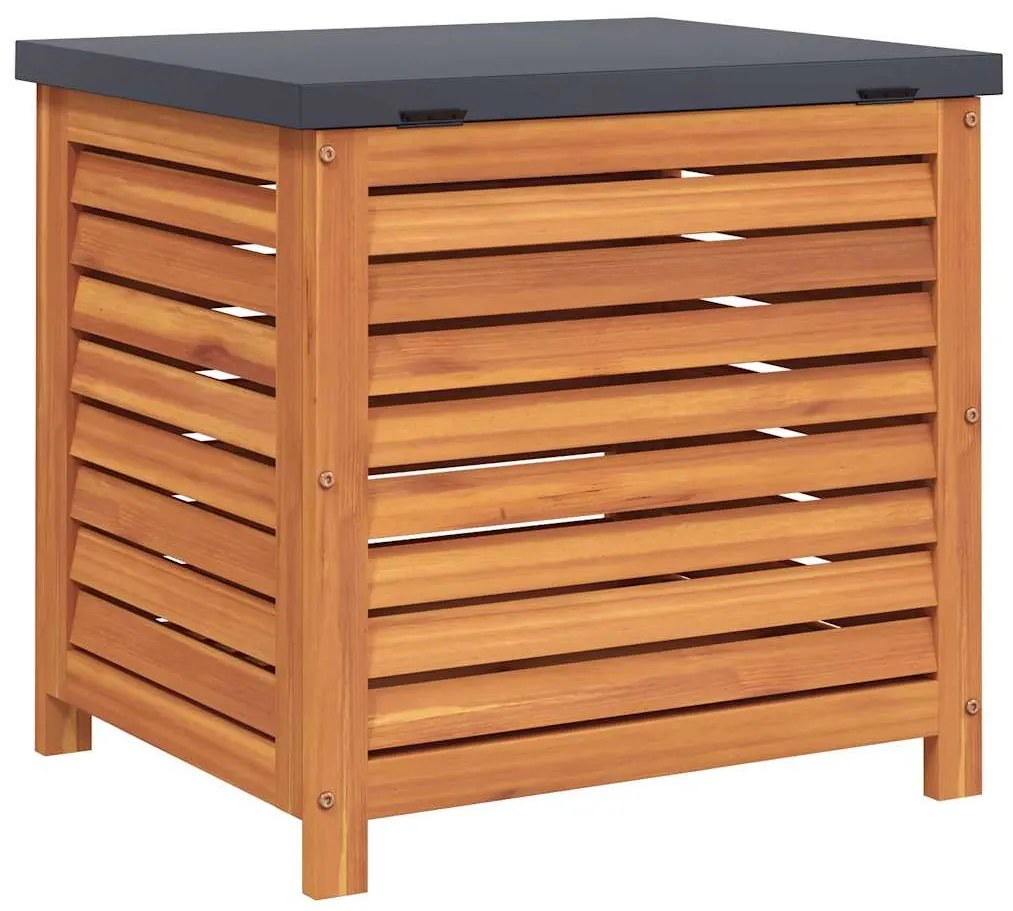 vidaXL Μπαούλο Αποθήκευσης Κήπου 60x50x55εκ. από Μασίφ Ξύλο Ευκαλύπτου