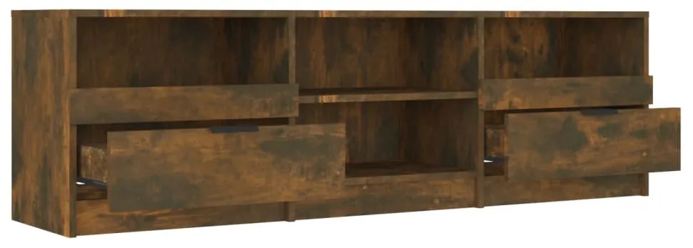 vidaXL Έπιπλο Τηλεόρασης Καπνιστή Δρυς 150x33,5x45 εκ. Επεξεργ. Ξύλο