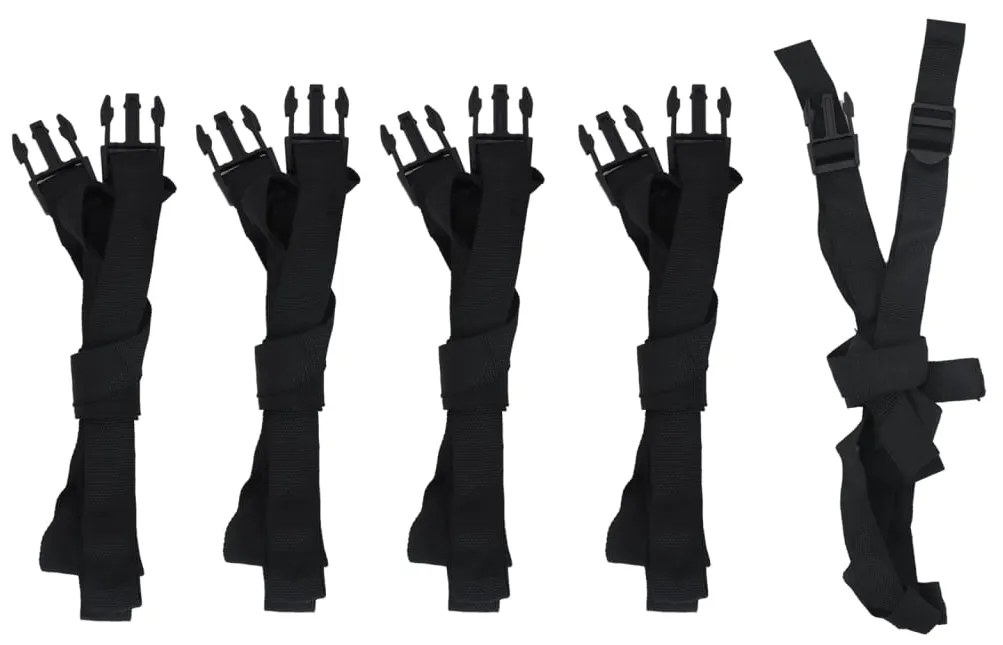 vidaXL Κουκούλα βάρκας Γκρι Μήκος 610-671 cm Πλάτος 254 cm
