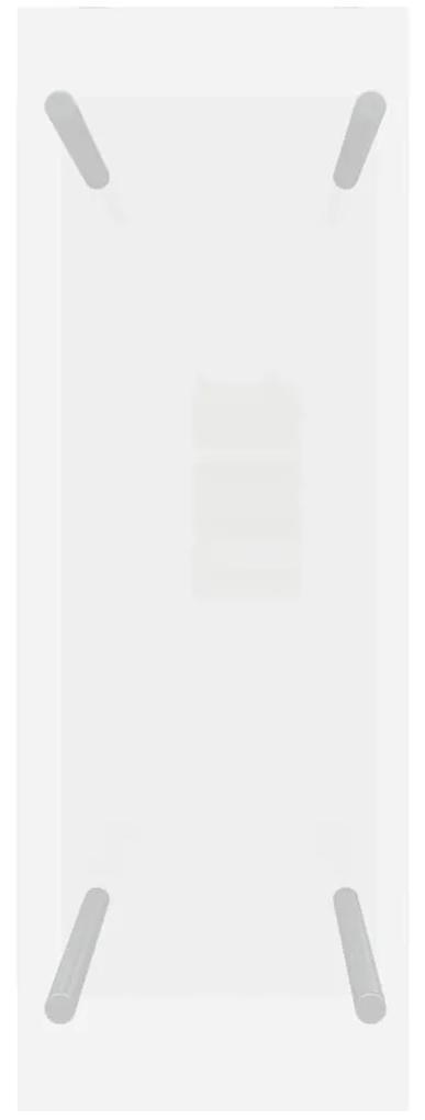 Ράφι Καυσόξυλων Διαφανές 40 x 35 x 100 εκ. από Ψημένο Γυαλί