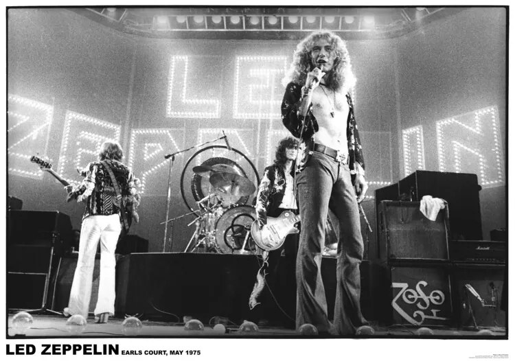 Αφίσα Led Zeppelin - Earls Court May 1975, (59.4 x 84.1 cm)