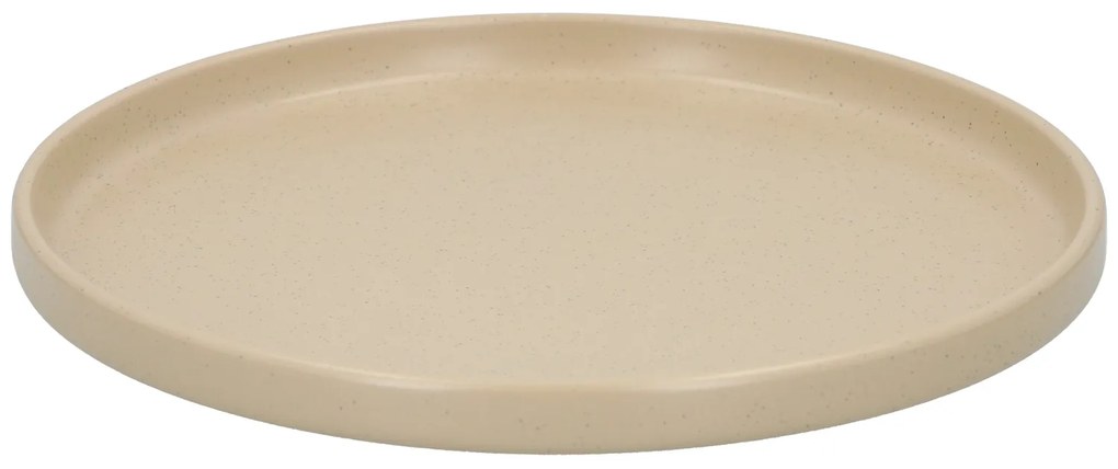 Πιάτο Δείπνου Stoneware Φ26.5cm Μπεζ