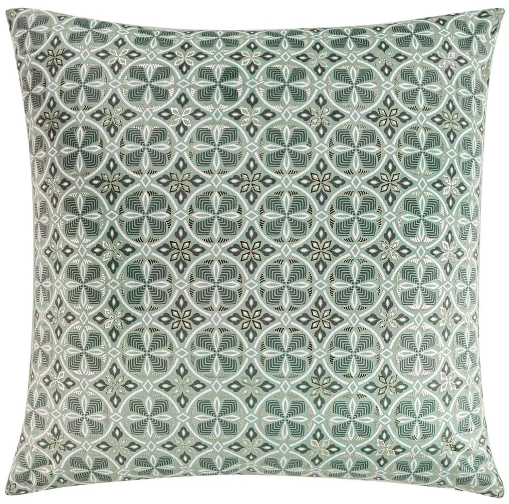 Βελουτέ Διακοσμητική Μαξιλαροθήκη (60x60) L-C Joan Khaki 1611043