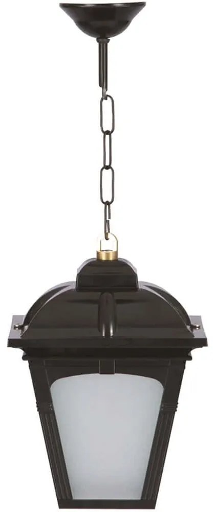 Φωτιστικό Οροφής 685AVN1232 Φ20x50cm E27 40W Black Opviq