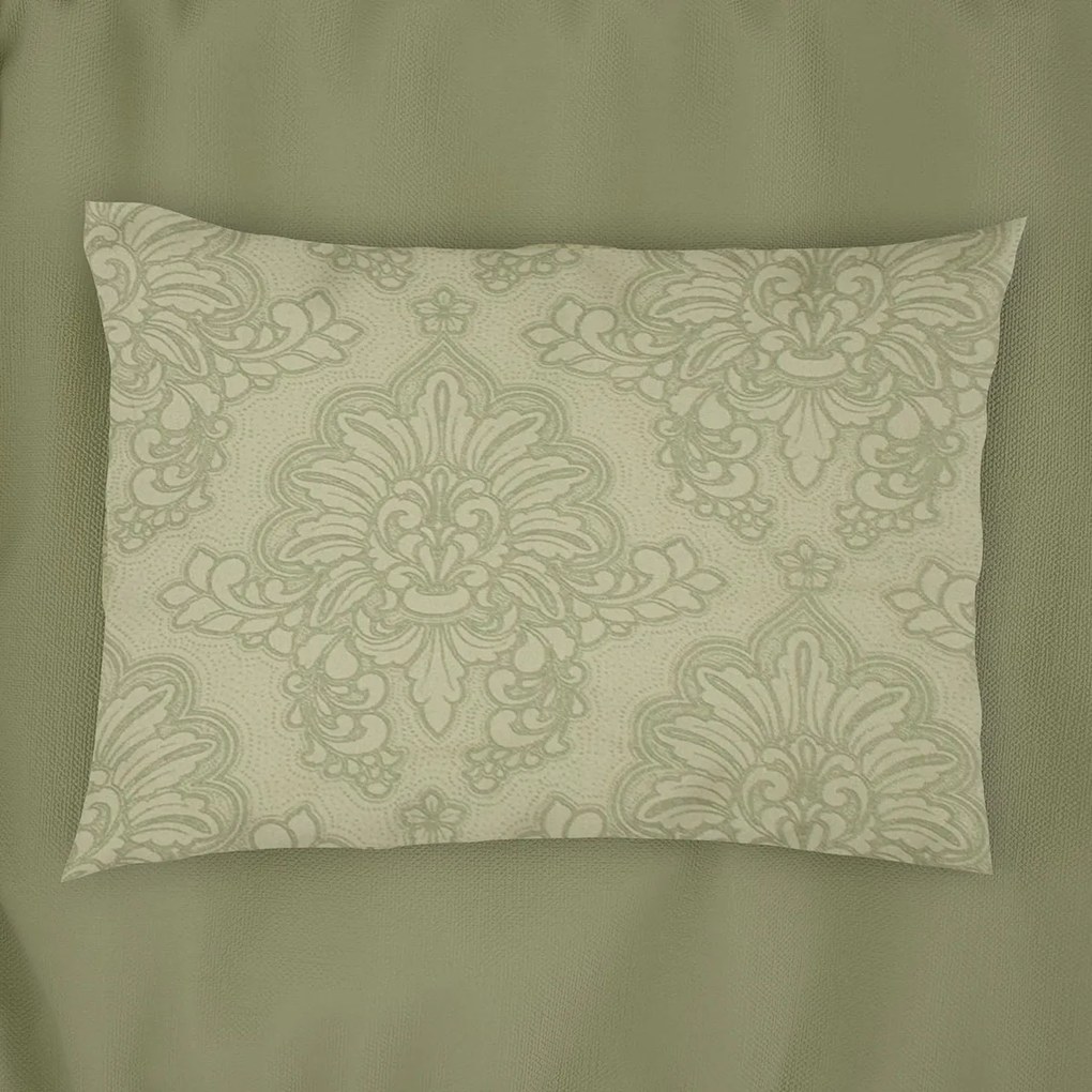 Μαξιλαροθήκη (50x70) Dimcol Άρτεμις 704 Light Olive