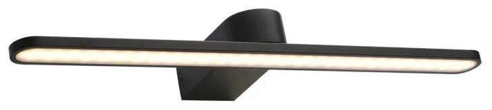 ΕΠΙΤΟΙΧΟ Φ/Σ LED 16W 3000K 1040LM ΜΑΥΡΟ ΜΕΤ/ΚΟ IP44 50Χ12Χ4CM PHOEBE - PN11LEDW50BK