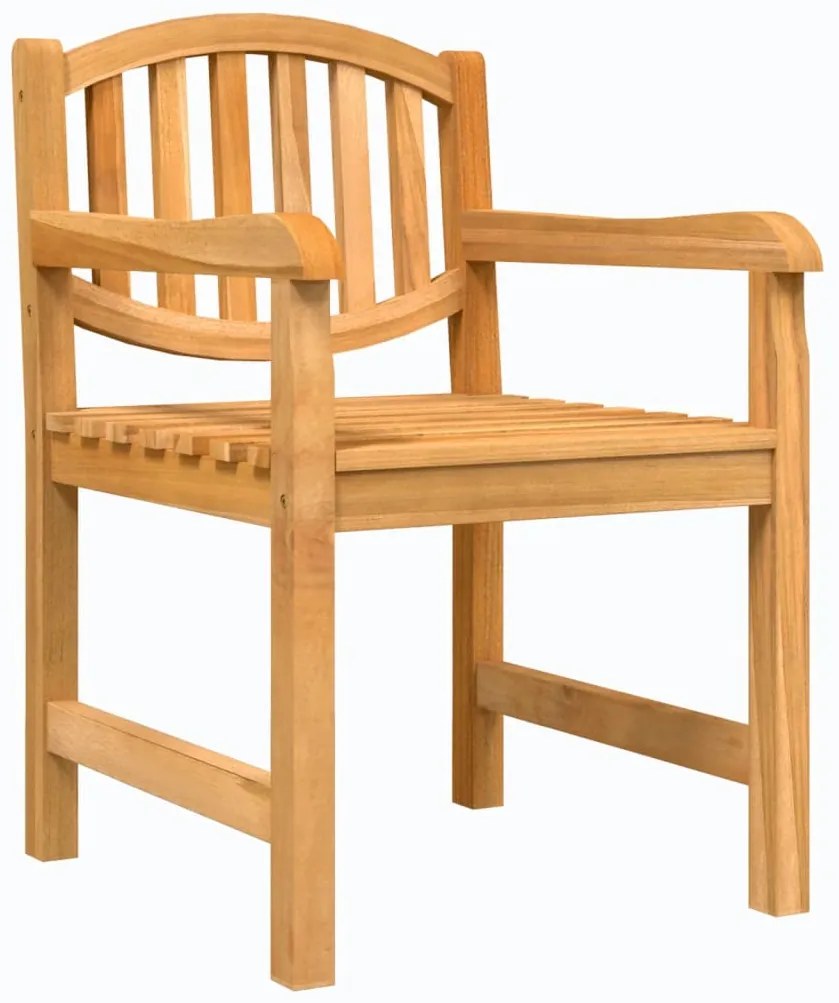 vidaXL Καρέκλες Κήπου 2 τεμ. 58 x 59 x 88 εκ. από Μασίφ Ξύλο Teak