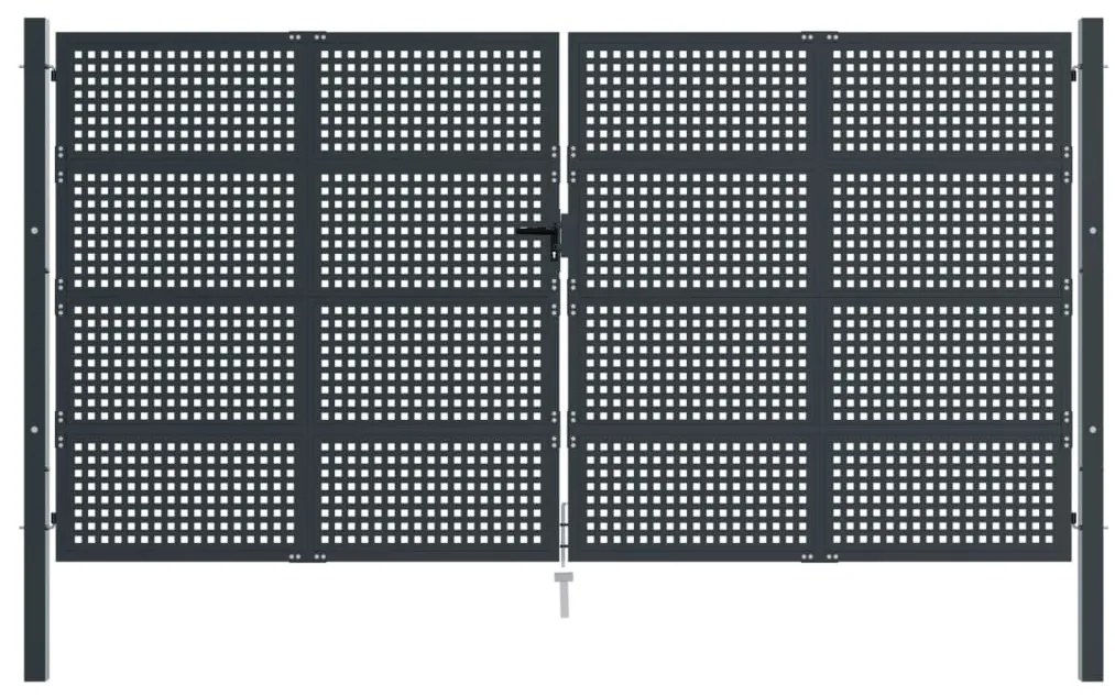 ΠΥΛΗ ΚΗΠΟΥ ΑΝΘΡΑΚΙ 400 X 225 ΕΚ. ΑΤΣΑΛΙΝΗ 154575