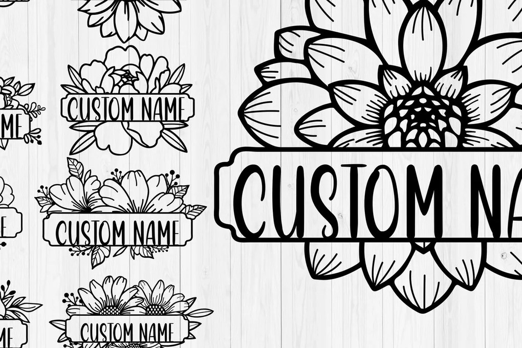 Intra απο ξύλο plywood  Χρώμα wenge 3mm-4mm πάχος - Πακέτο σημάτων λουλουδιών - Προσαρμοσμένο Laser C Δίασταση 30x20 cm INTRAFABR-88300486