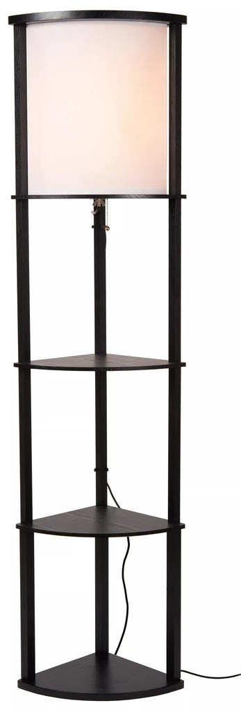 Φωτιστικό Επιδαπέδιο Lucide 44798-81-30 MENNO Μαύρο Ματ (Black Mat)|Μπεζ/Κρεμ (Beige/Creme)