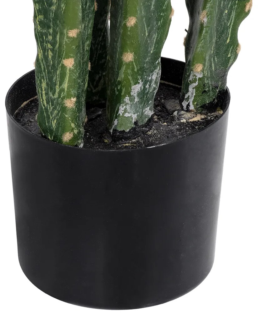 GloboStar® Artificial Garden CEREUS JAMACARU CACTUS 20193 Τεχνητό Διακοσμητικό Φυτό Κάκτος Κηρίος Υ120cm