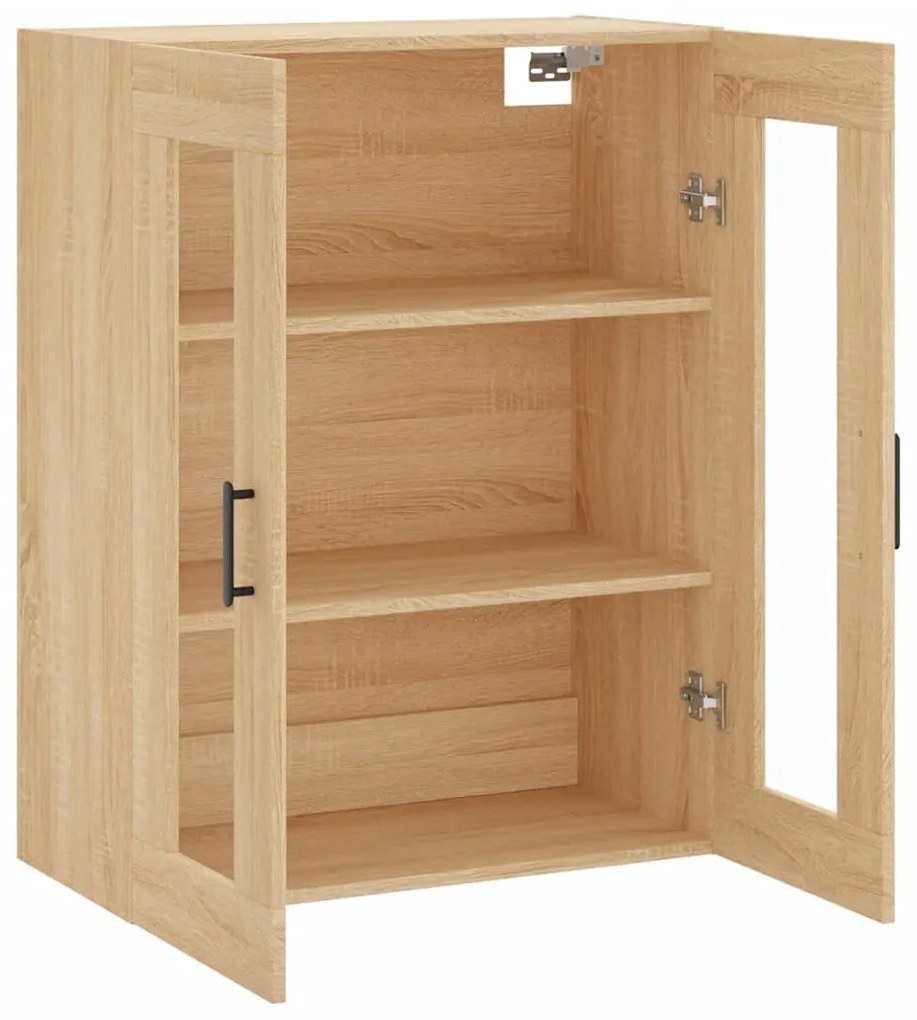 vidaXL Ντουλάπι Επιτοίχιο Sonoma Δρυς 69,5 x 34 x 90 εκ.