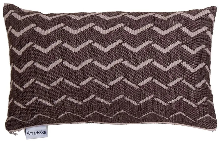 Μαξιλάρι Διακοσμητικό 1447 Wenge Anna Riska 32x52 Chenille