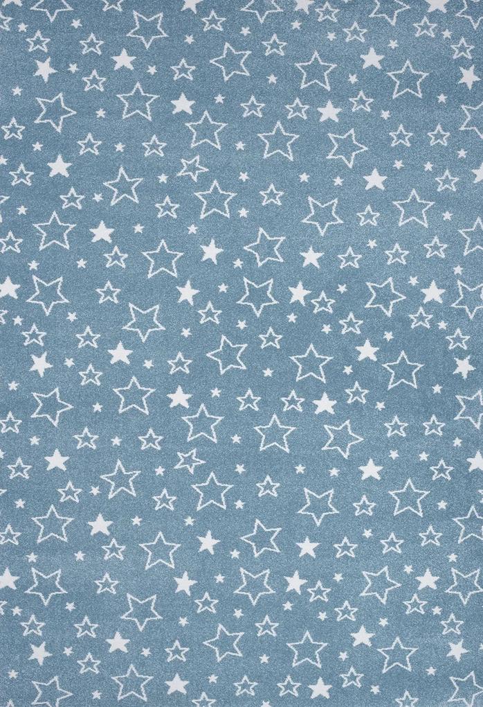 Παιδικό χαλί Diamond kids 8468/231 πετρόλ αστεράκια &#8211; 160×230 cm Colore Colori 160X230 Πετρόλ