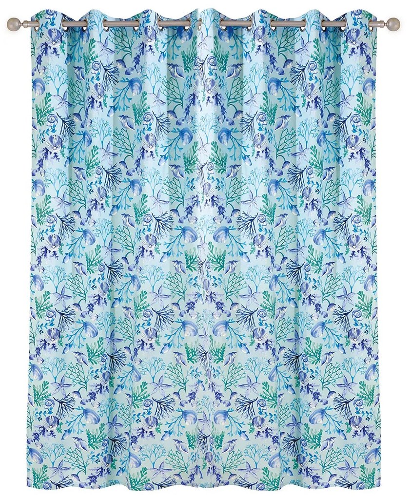 Κουρτίνα (140x260) Με Τρουκς Das Home 2102