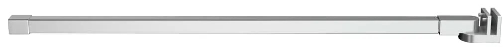 vidaXL Βραχίονας για Διαχωριστικό Μπάνιου 70-120 εκ. Ανοξείδωτο Ατσάλι