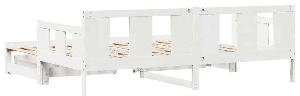 vidaXL Καναπές Κρεβάτι Συρόμενος Χωρίς Στρώμα 90x190 εκ. & Συρτάρια