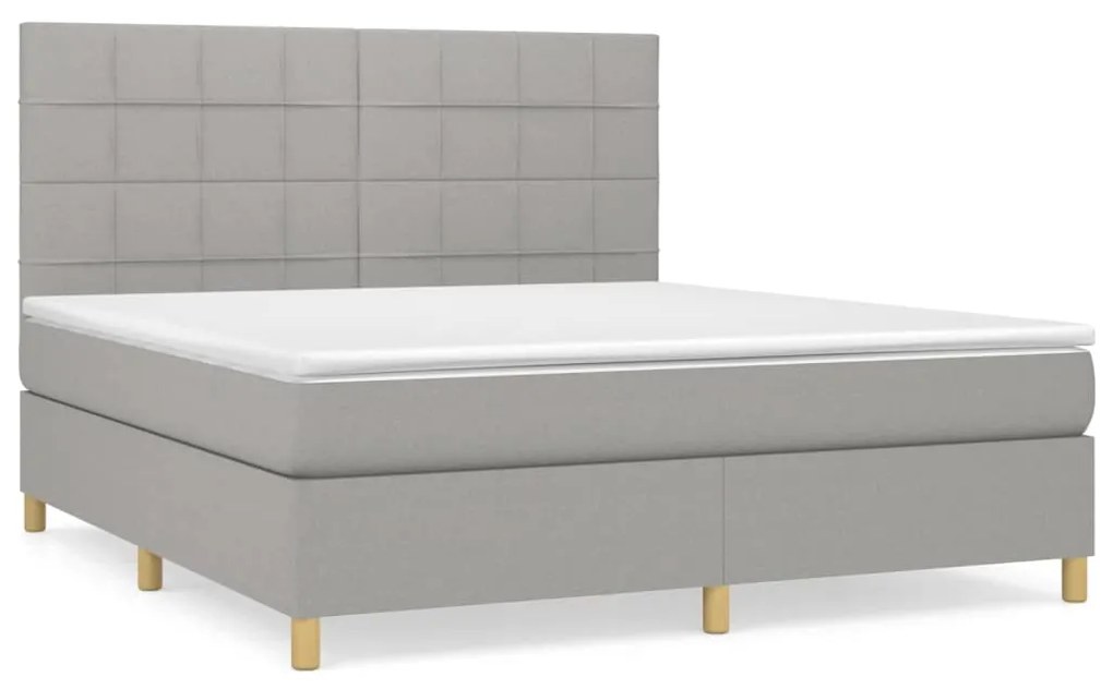 ΚΡΕΒΑΤΙ BOXSPRING ΜΕ ΣΤΡΩΜΑ ΑΝ. ΠΡΑΣΙΝΟ 160X200ΕΚ ΥΦΑΣΜΑΤΙΝΟ 3142345