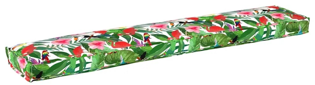 vidaXL Μαξιλάρι παλέτας Τροπική ζούγκλα 200 x 40 x 8 εκ. Ύφασμα Oxford