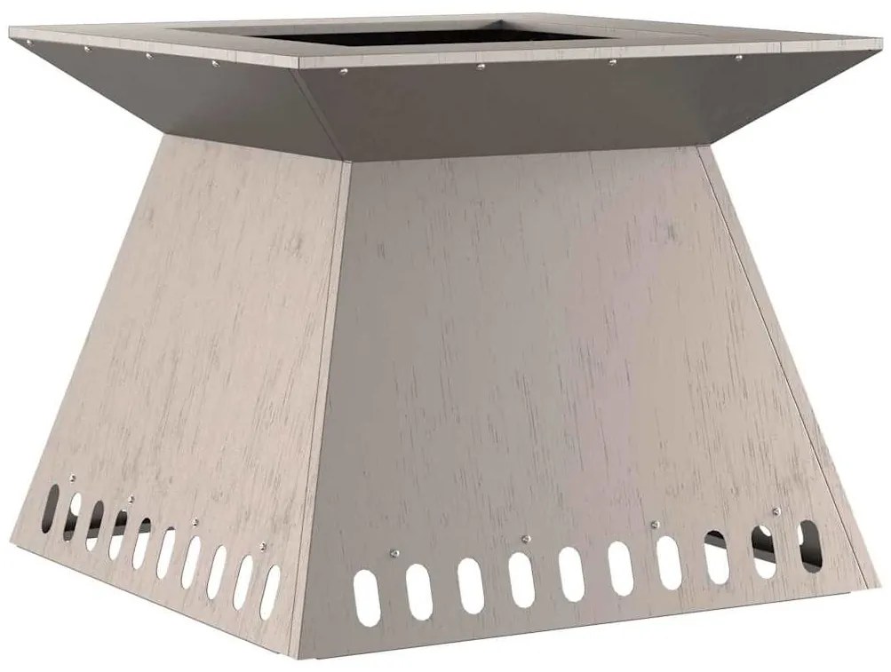 vidaXL Φωτιά Πυρήνα 60x60x50 εκ Καιρικά Ανθεκτικός Χάλυβας