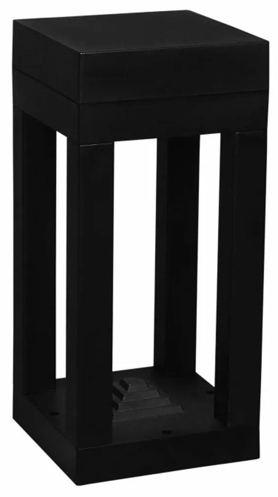 Φωτιστικό Δαπέδου Εξωτερικού Χώρου Heronia 32-0105 Grid Cube Black