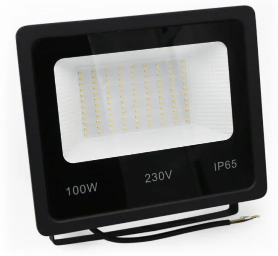 Προβολέας LED SMD 100W 4000K Δέσμη 120° Μαύρο IP65 3-38010011 Lumen 3-38010011 Μαύρο