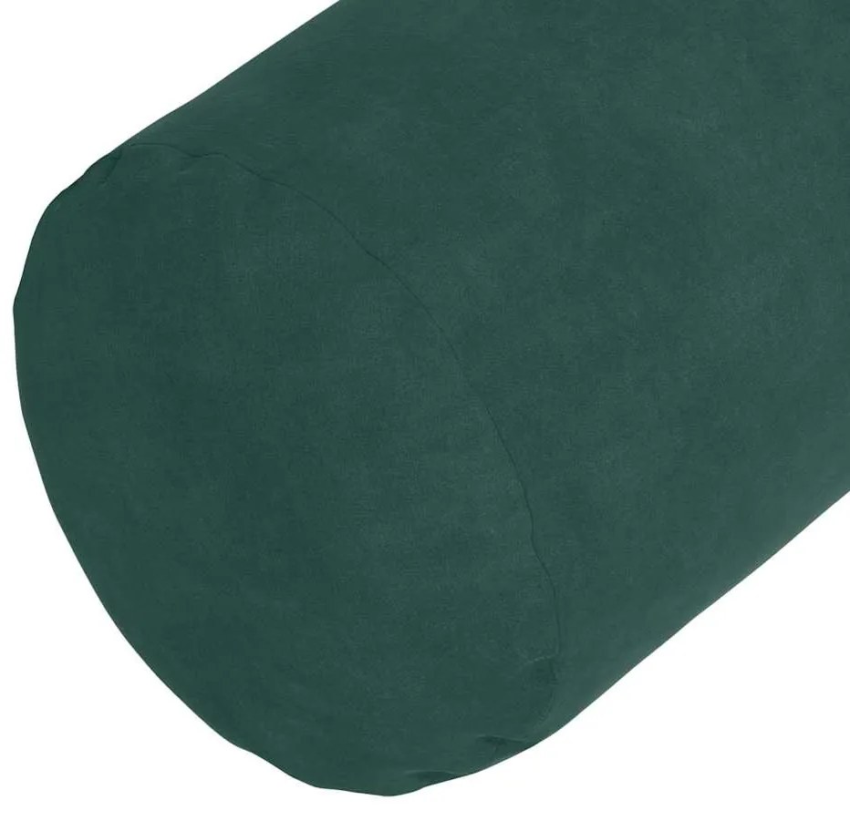 vidaXL Μαξιλάρια Στήριγμα 2 pcs Σκούρο Πράσινο Ø 15 x 40 εκ