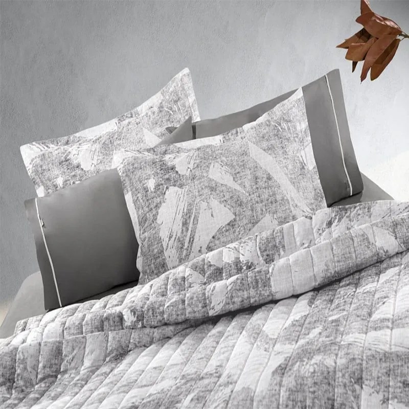 Μαξιλαροθήκες Graffity Σετ 2τμχ Anthracite Guy Laroche 50Χ70 50x70cm Microfiber