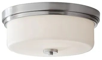 Πλαφονιέρα Φωτιστικό Οροφής Μπάνιου 2xE27 60W IP44 Χρώμιο Kincaid DL-KINCAID-F-M Elstead Lighting DL-KINCAID-F-M Χρώμιο