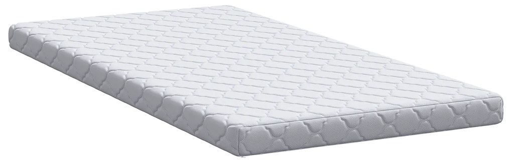 vidaXL Στρώματα Λευκό 190 x 90 cm 100% ύφασμα πολυεστέρα