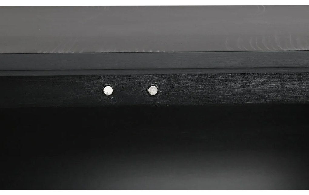 Σκευοθήκη DKD Home Decor 160 x 40 x 80 cm Μαύρο Γκρι Λευκό Κόκαλο Ρητίνη Ξύλο MDF