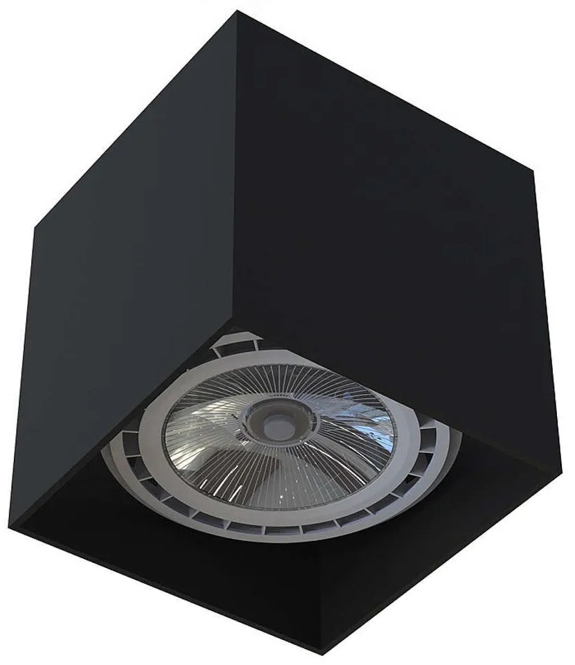 Φωτιστικό Οροφής - Σποτ Cobble 7790 1xGU10 75W Black Nowodvorski Aluminium