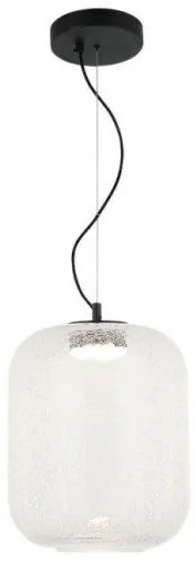 Κρεμαστό Φωτιστικό Οροφής LED 13W Γυαλί Φ23cm Kiva Viokef-4318600-Διάφανο 4318600