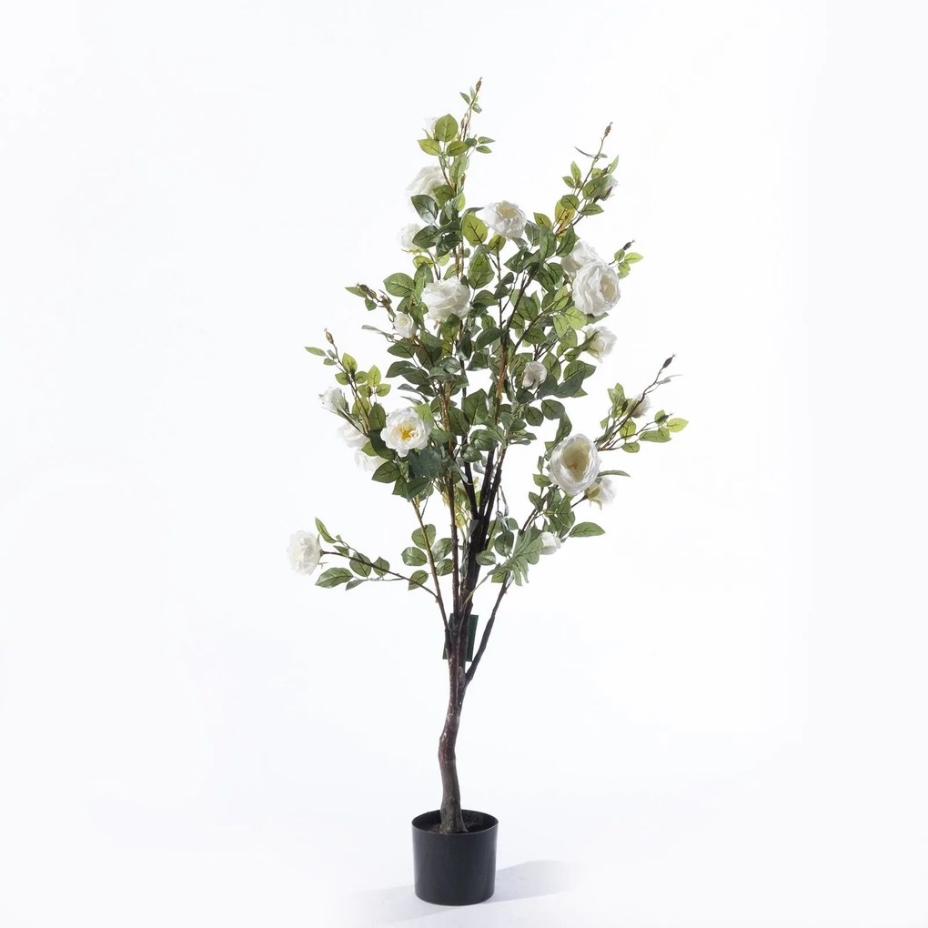 Supergreens Τεχνητό Δέντρο Τριανταφυλλιά "Centifolia" Εκρου 60x60x140 εκ