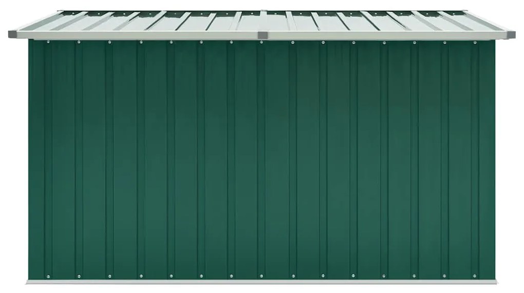 vidaXL Μπαούλο Αποθήκευσης Κήπου Πράσινο 171 x 99 x 93 εκ.