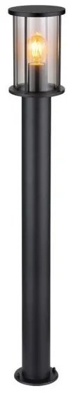 Επιδαπέδιο Φωτιστικό Ε27 Μαύρο 100cm ΙΡ54 Gracey 31363 Globo Lighting-31363-Μαύρο 31363