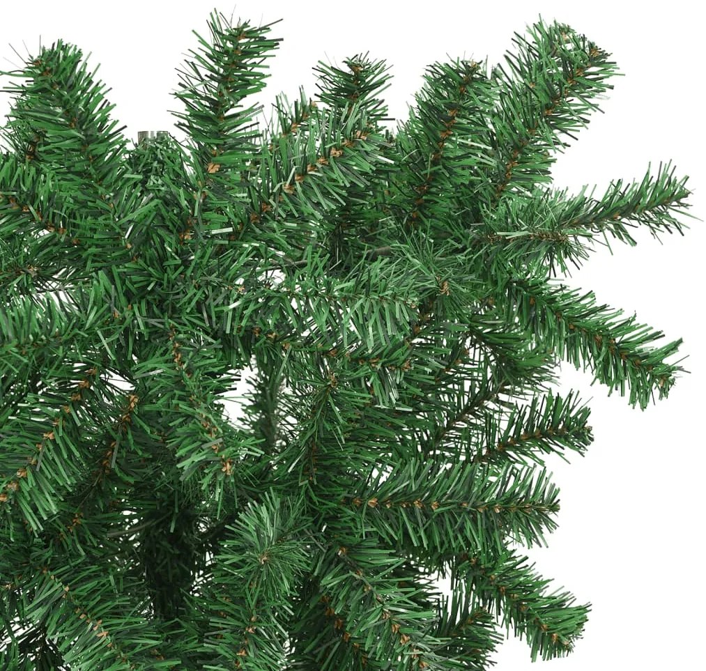 vidaXL Χριστουγεννιάτικο Δέντρο Ανάποδο με Βάση Πράσινο 150 εκ.