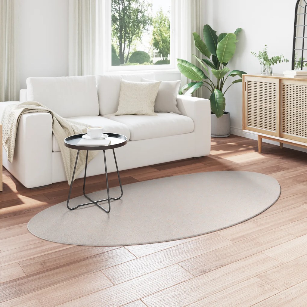 vidaXL Χαλί Άμμος 100 x 200 cm Πολυεστέρας