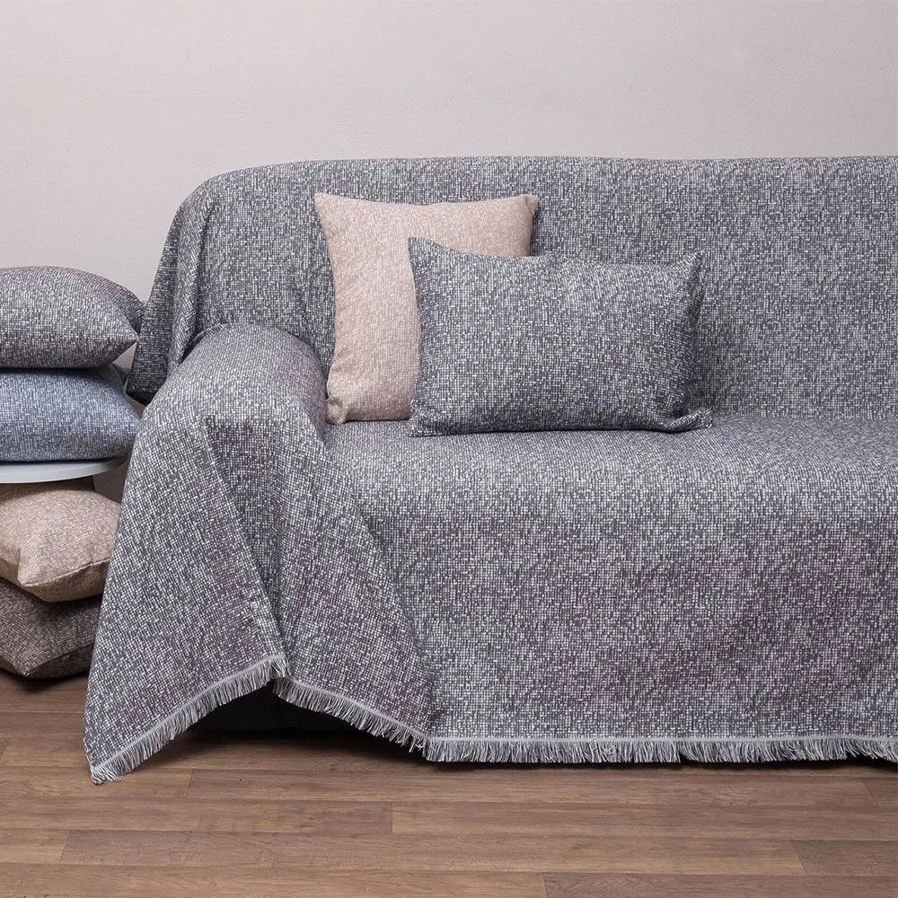 Ριχτάρι 3020 Anthracite Viopros Διθέσιο 100% Cotton